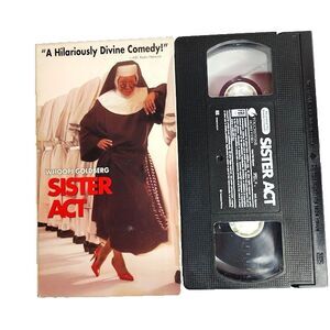 Sister Act VHS Comedy Movie Whoopi Goldberg PG 1992